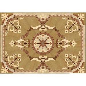 Художественный паркет Da Vinci Розетка 26-098 Дуб Селект (Гладкая) х1000диаметр мм.