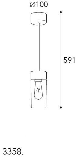 Moretti Luce Подвесной светильник для уличного освещения из латуни Silindar sun-id-1442302 - Вид №4