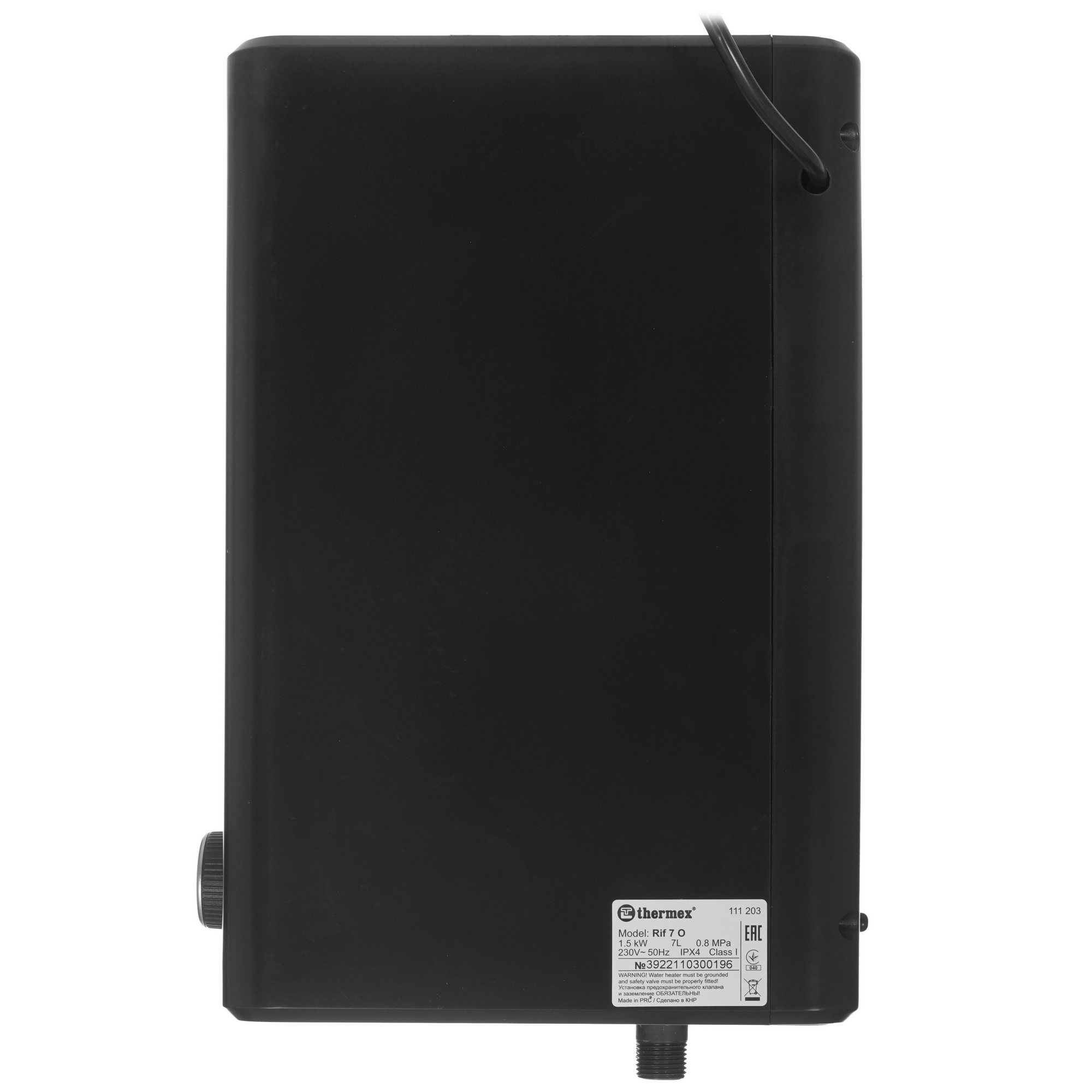 9958382 Водонагреватель электрический Thermex Rif 7 O STDN-0117896 - Вид №2