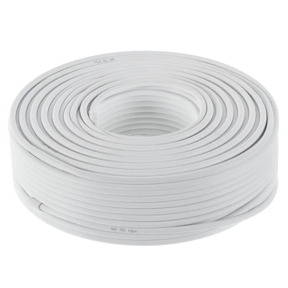 Кабель телевизионный ELECTRALINE SAT752 медь 100 м для спутниковых систем 18160643 STLM-0009763