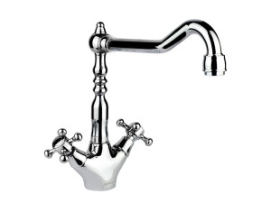Смеситель для кухни с поворотным изливом