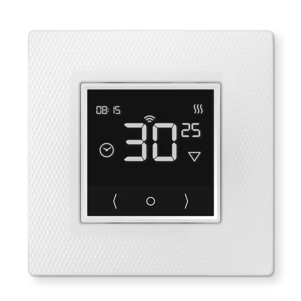 Терморегулятор для теплого пола Теплолюкс Ecosmart 25 электронный программируемый цвет белый STLM-2165115