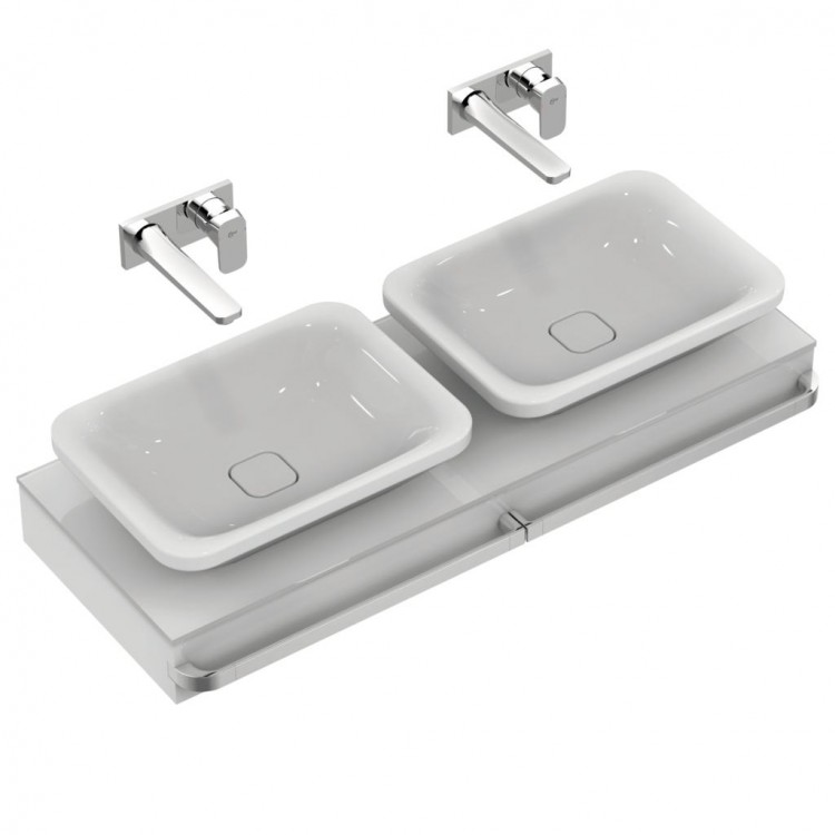 R4361AA Комплект ручек 597x66x30 мм для тумбы и декоративного модуля для раковины Ideal Standard TONIC II - Вид №1