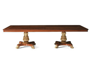 Прямоугольный стол из розового дерева