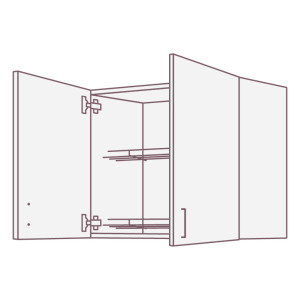 Кухонный шкаф с сушкой для посуды  EWV2D
