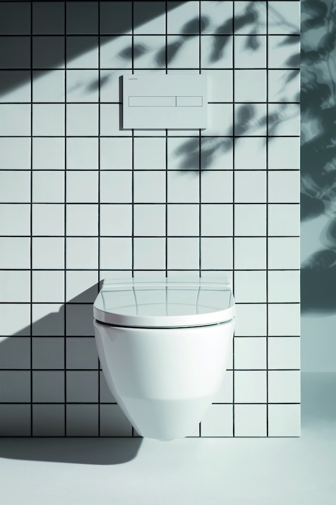 H8206017570001 Подвесной унитаз-биде, безободковый rimless, включает в комплект съемное сиденье с крышкой с механизмом "мягкое закрывание" LAUFEN PRO - Вид №32