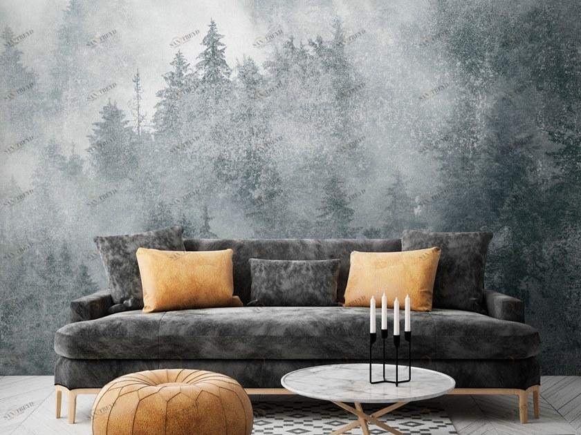 Tecnografica Флизелиновые уникальные полосатые обои с пейзажами Landscapes sun-id-1433297