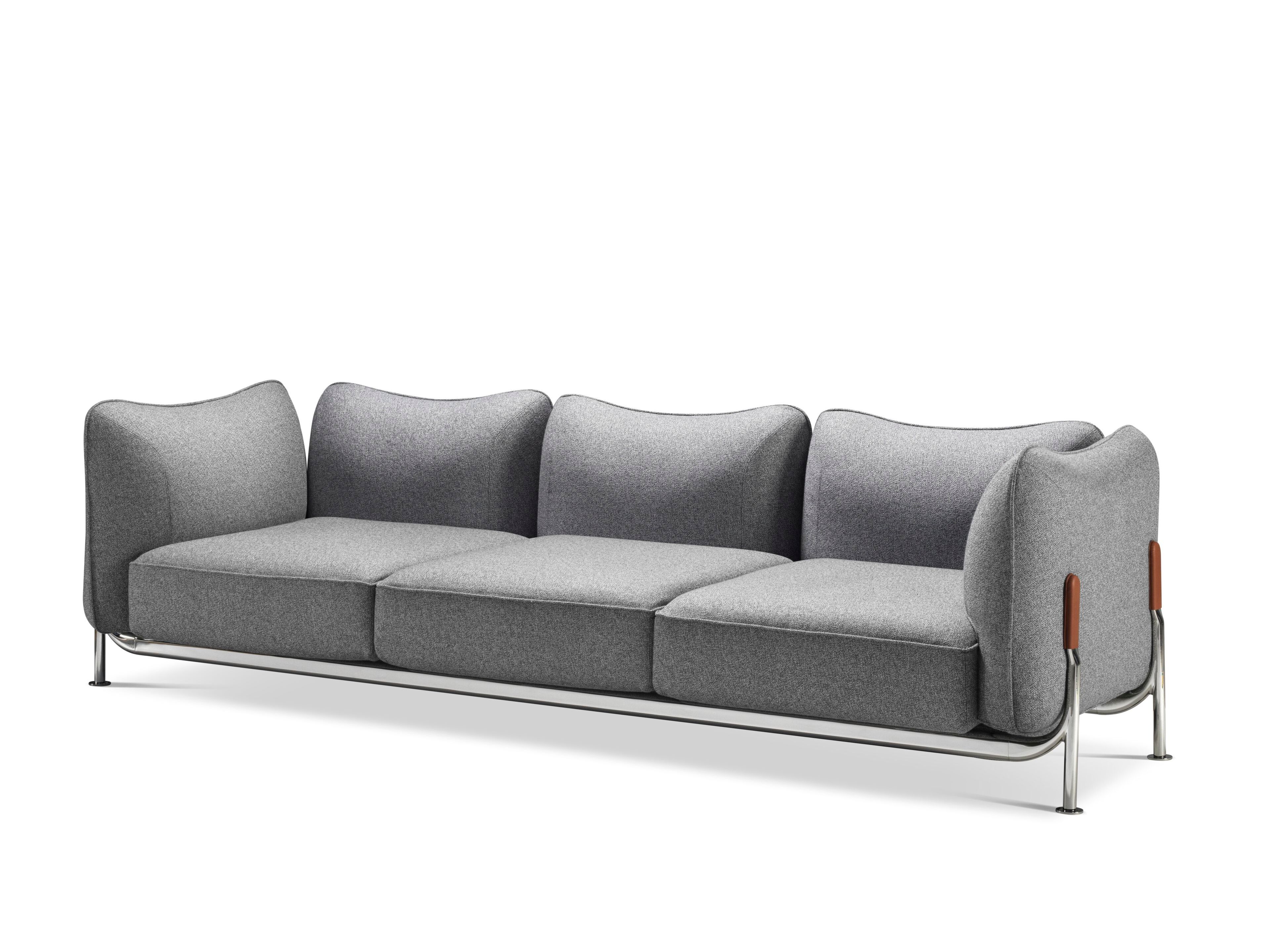 3-местный диван с металлическим каркасом GHIDINI1961 карман ARCH-00139250