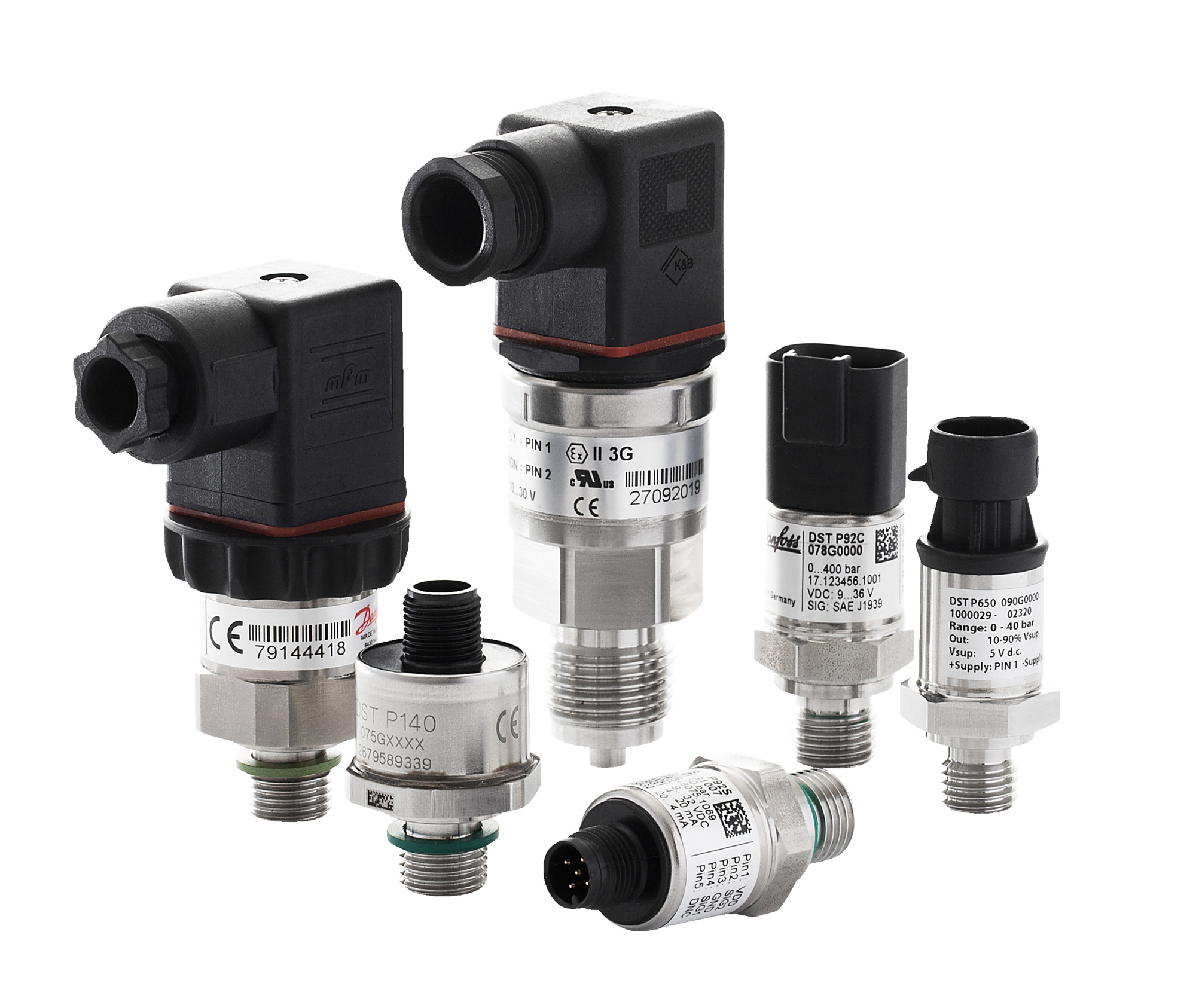 Danfoss MBS 3000 — преобразователи (датчики) давления для промышленных применений Преобразователь давления MBS 3000 060G3821  - Вид №34