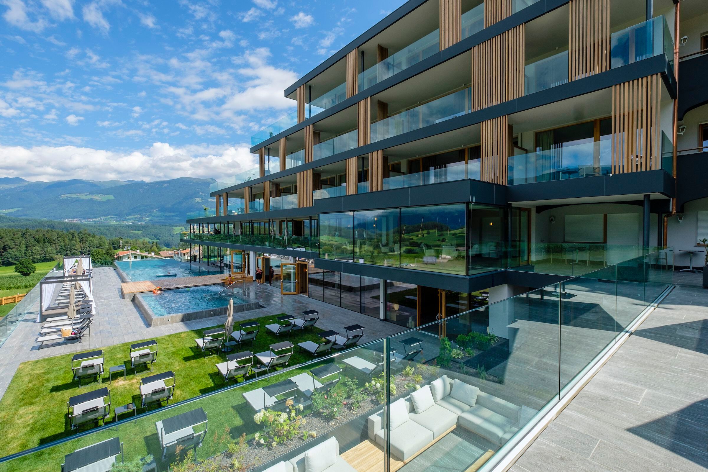 Стеклянный парапет для окон и балконов ALUVETRO система балюстрады GARDA ARCH-00032525 - Вид №6