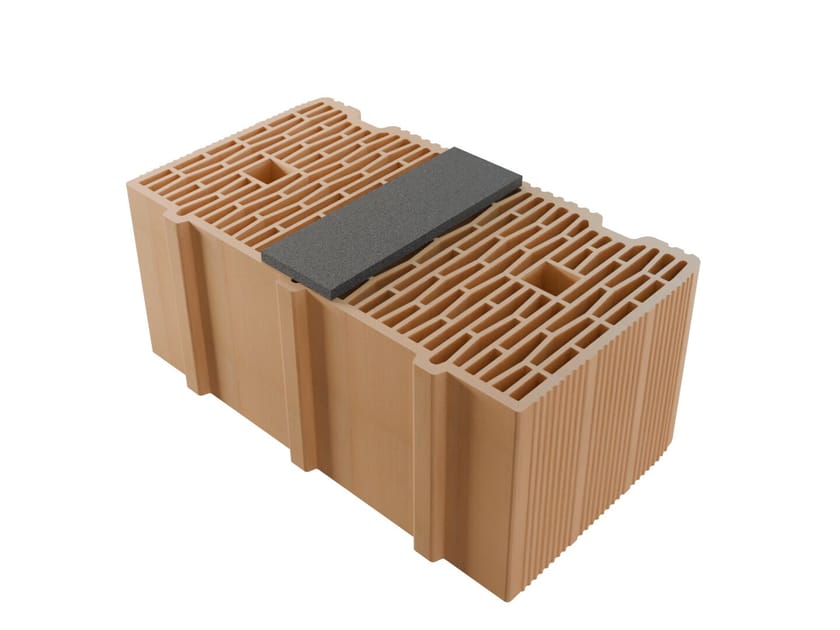 Блок кирпичной кладки SIAI POROTON® 600 тонкие перегородки ARCH-00132222