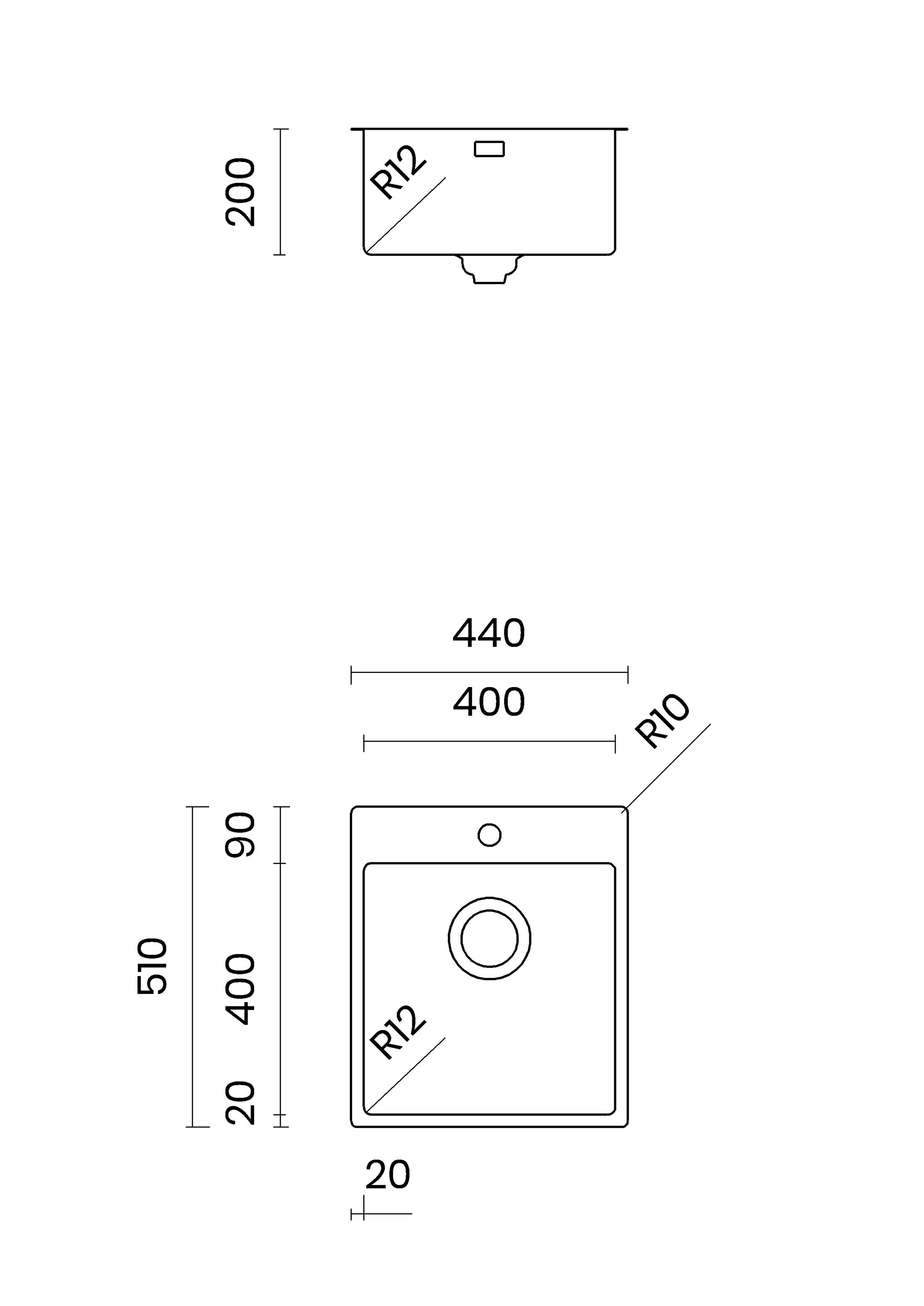 Раковина из нержавеющей стали TASCA Pura ARCH-00030573 - Вид №16