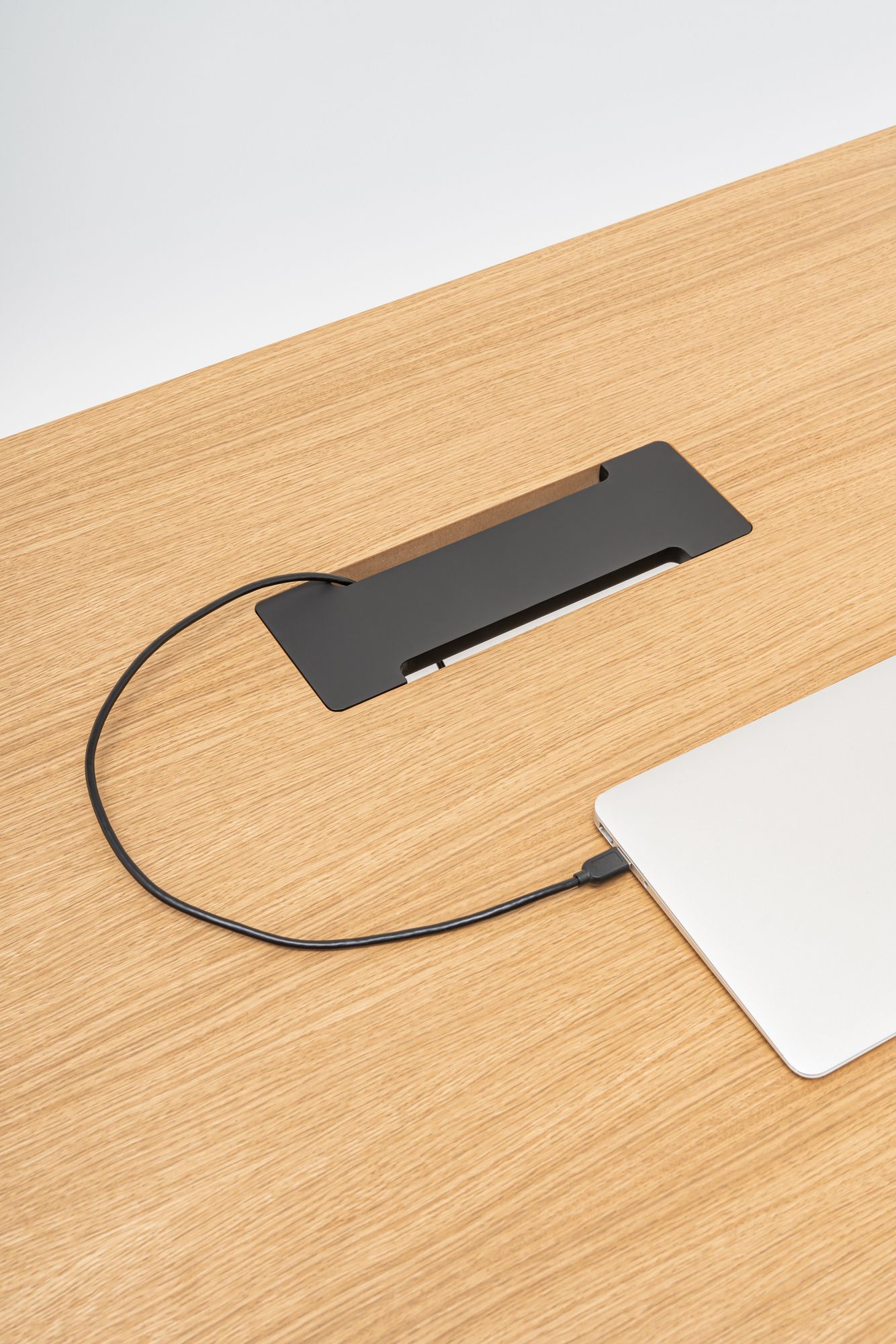 Деревянный угловой секционный стол со встроенной полкой MDD Viga ARCH-00080022 - Вид №56