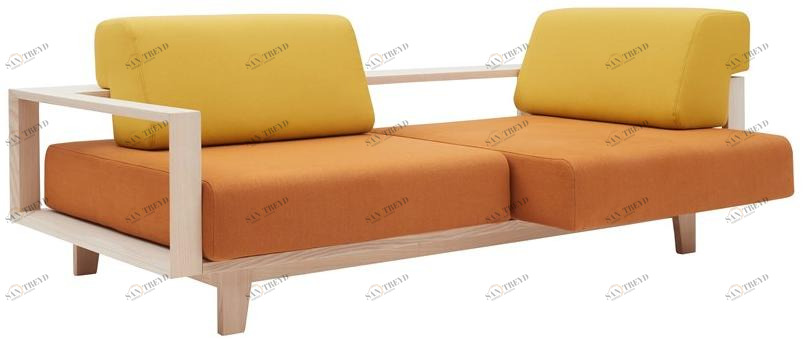 SOFTLINE 2-местный тканевый диван sun-id-1459223