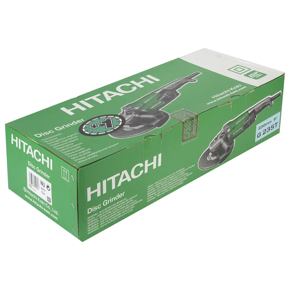 Углошлифовальная машина (болгарка) Hitachi G23SS, 1900 Вт, 230 мм 15602291 STLM-2194724  - Вид №4