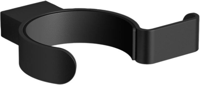 28091A-BP Держатель для фена ACCESSORIES подвесной цвет черный матовый LANGBERGER Accessories, BLACK EDITION