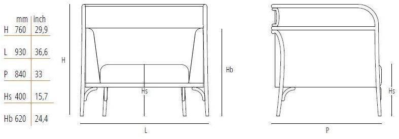 Wiener GTV Design Кресло из бука Targa Pltargtes - Вид №2