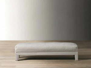 Meridiani Мягкая скамейка со съемным чехлом из ткани Forrest