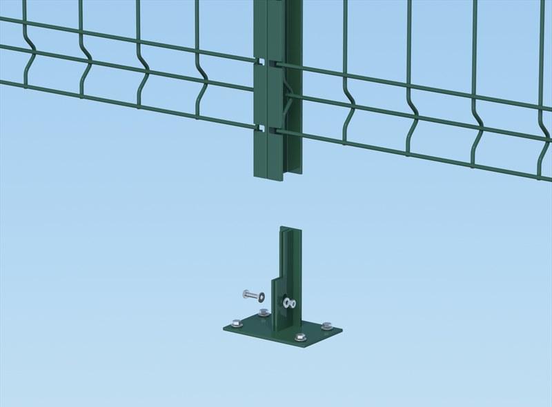 Ferro Bulloni Фасонный столб для металлических заборов Pali per recinzioni con reti metalliche sun-id-1419978 - Вид №1