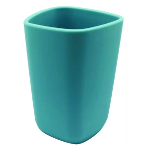 Стакан для зубных щёток Vidage Asimetria ABS-пластик цвет голубой