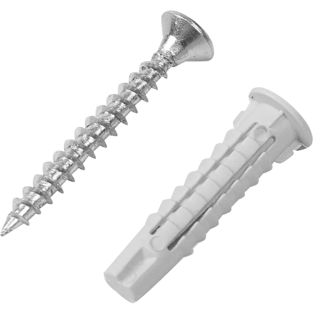 Дюбель потайной STANDERS для скрытого монтажа 5х25 мм с шурупами (200 шт) 83387787 STLM-0040728 - Вид №3