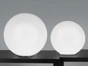 Стеклянная настольная лампа