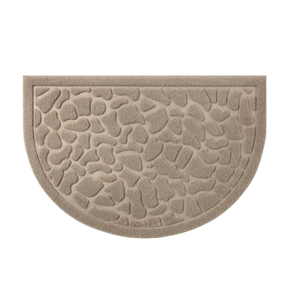 Коврик Inspire HR Lenzo 40x60 см резина цвет бежевый 88249561 STLM-2155912  - Вид №1