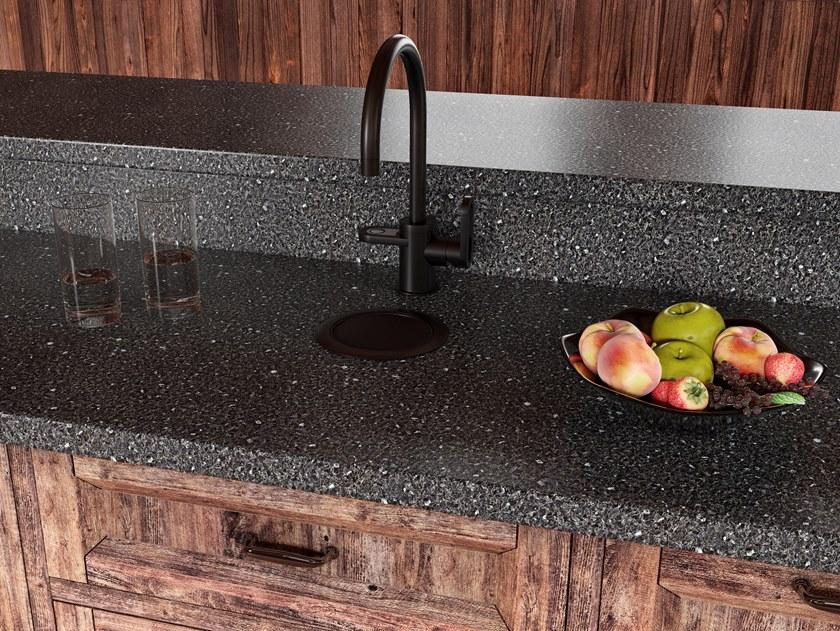 DWFI Линейная кухня из фанерованной древесины  00002655  - Вид №2