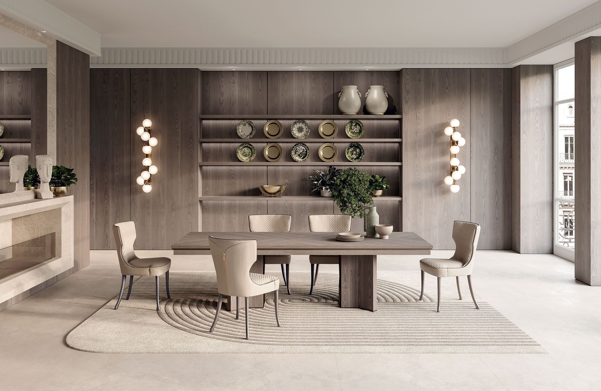 Тканевое кресло Vittoria Frigerio Adda ARCH-00124462 - Вид №2