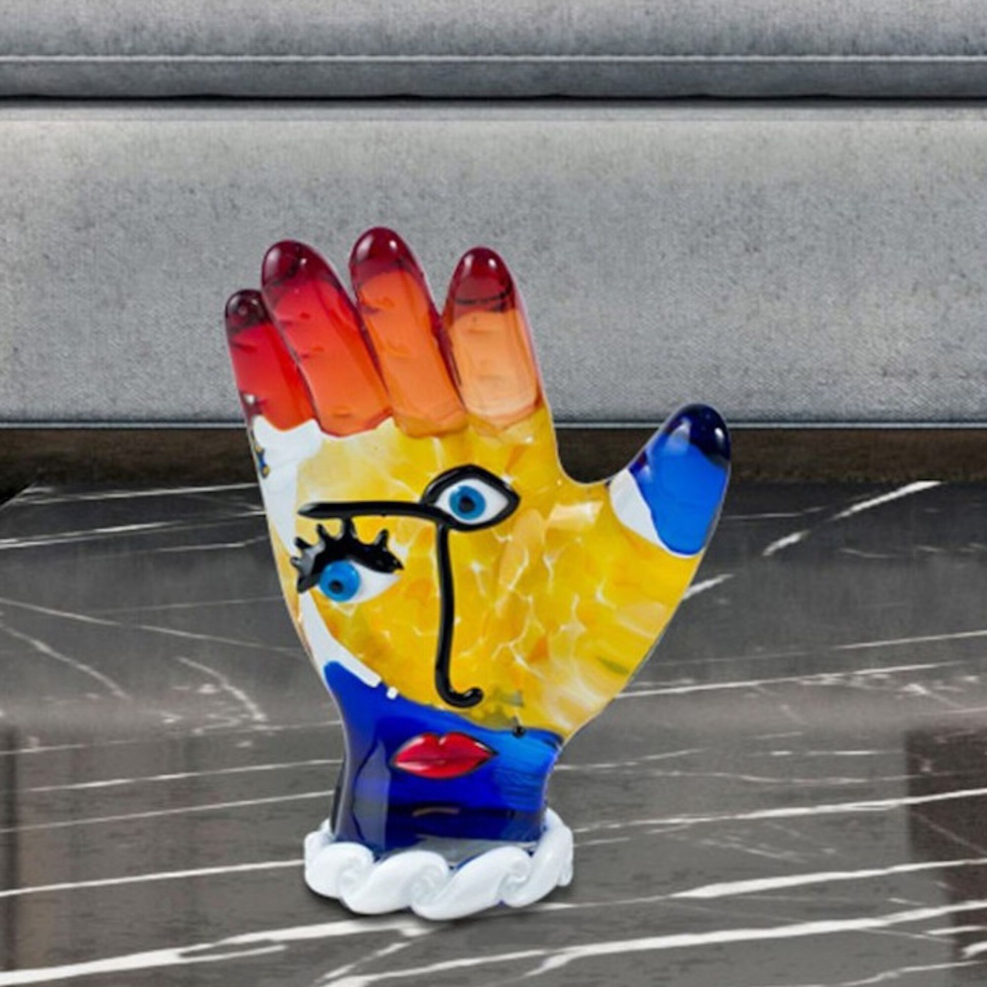 Абстрактная скульптура ручной работы из муранского стекла YourMurano Picasso'S Figures ARCH-00037029 - Вид №5