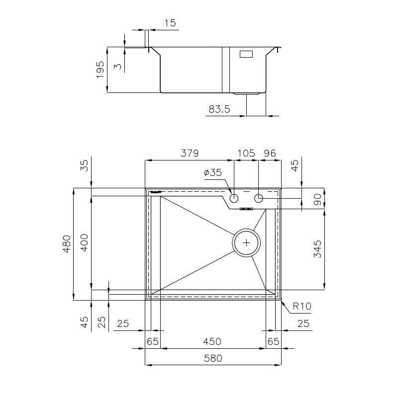 1403100 Мойка GK 1403 100 Fosterspa  - Вид №1