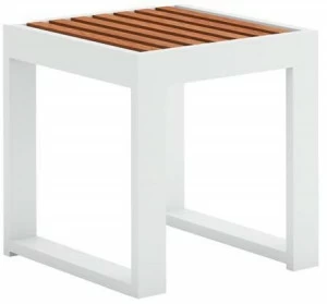 GANDIABLASCO Садовый столик квадратный Dna teak