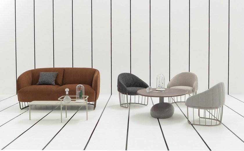Sancal Круглый журнальный столик из композитного материала Vesper sun-id-1451351 - Вид №5