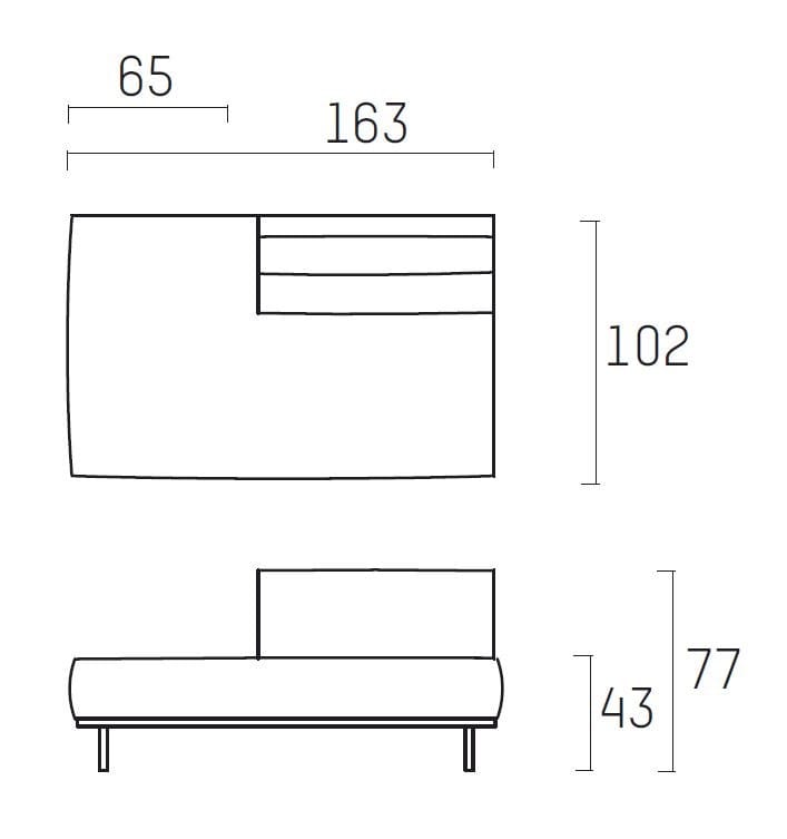 Секционный диван с огнестойкой обивкой Piet Boon DON living ARCH-00064056 - Вид №19
