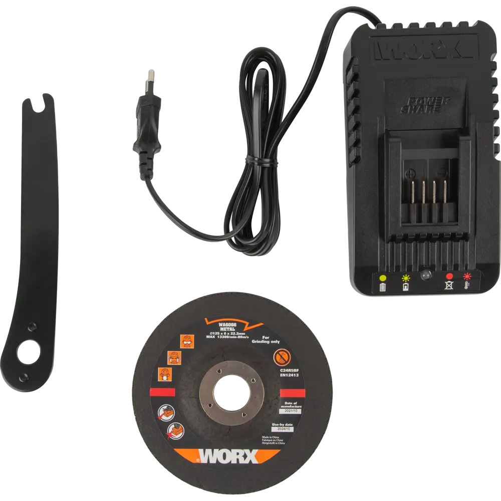 Аккумуляторная УШМ Worx WX812.2 с бесщеточным двигателем 84049169 STLM-0046462 - Вид №5
