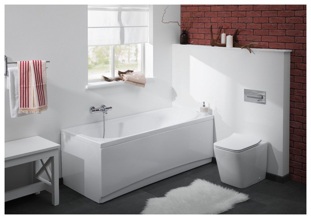 BL103NFST Приставной унитаз напольный Белый Aquanet TAVR Китай - Вид №10