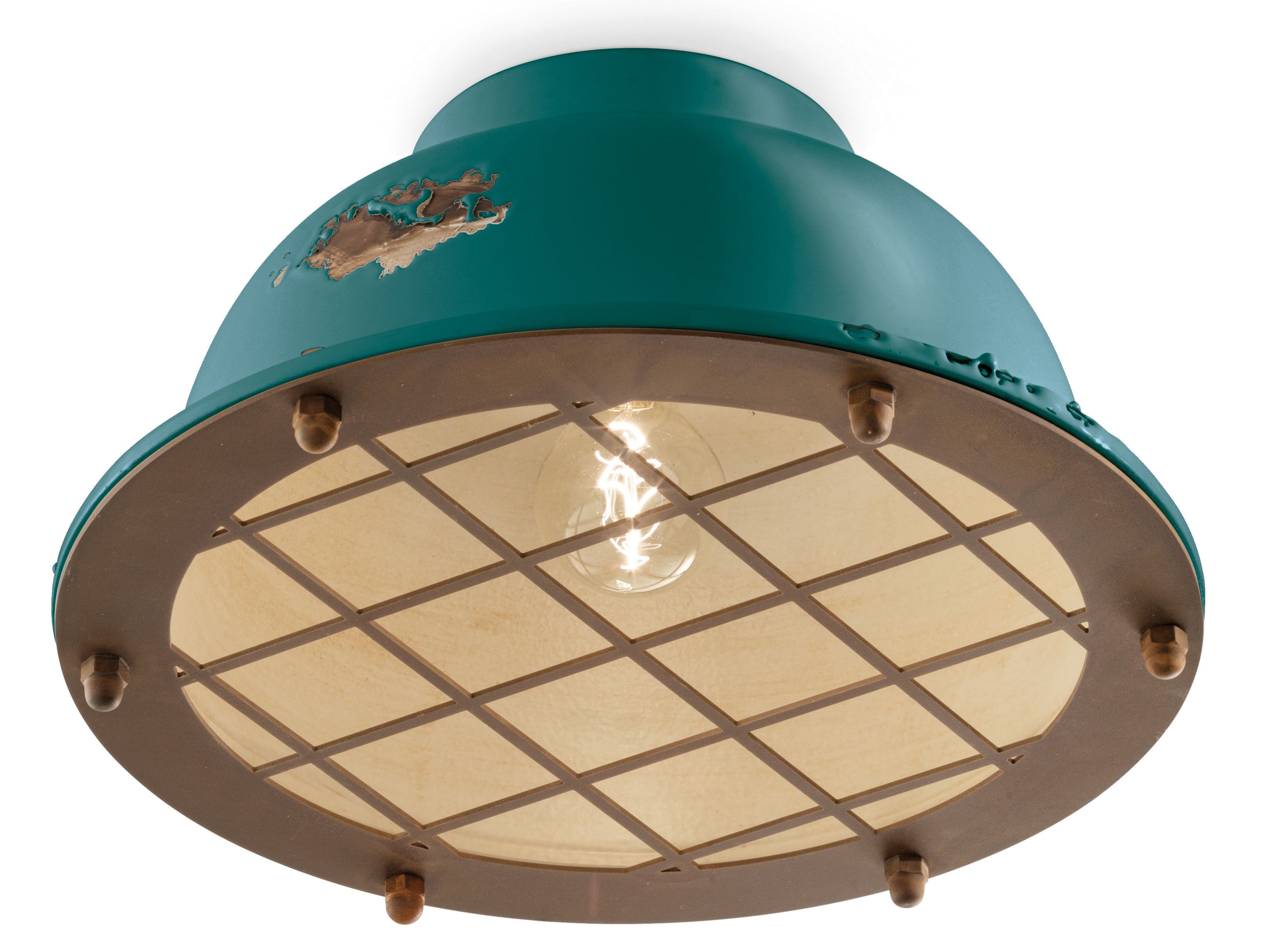 Керамический потолочный светильник FERROLUCE Industrial ARCH-00039789