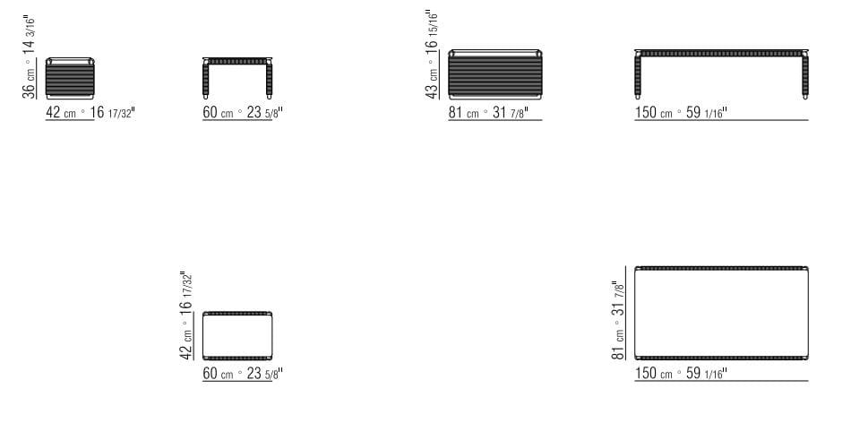 Журнальный столик с каменной столешницей Flexform Tindari ARCH-00138057 - Вид №2