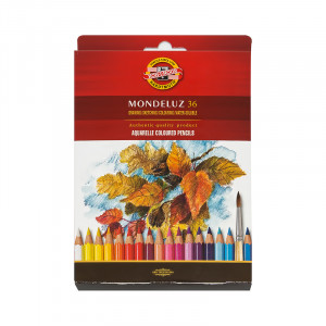 3719036001KZRU Набор акварельных карандашей 36 цв. цветные KOH-I-NOOR Hardtmuth