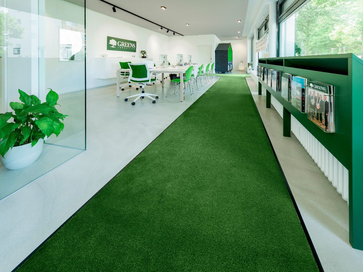 Подгонянный коврик EMCO Tessuti con rivestimenti asciugapassi e su misura ARCH-00095449