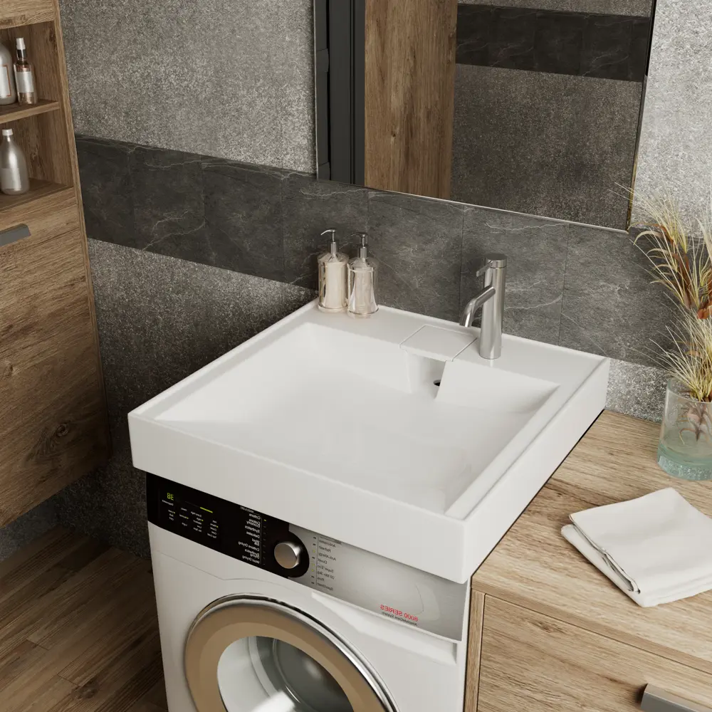 Santreyd Оникс 60 - Раковина над стиральной машиной с глубокой чашей 89050536 STLM-0991670 - Вид №4