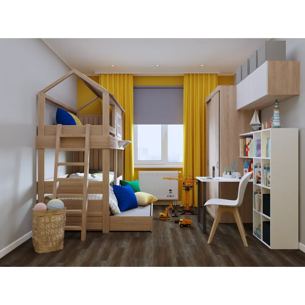 Стеллаж 8 секций 70x137x31 см, ЛДСП, цвет белый 18534191 STLM-2118687 Santreyd  - Вид №9