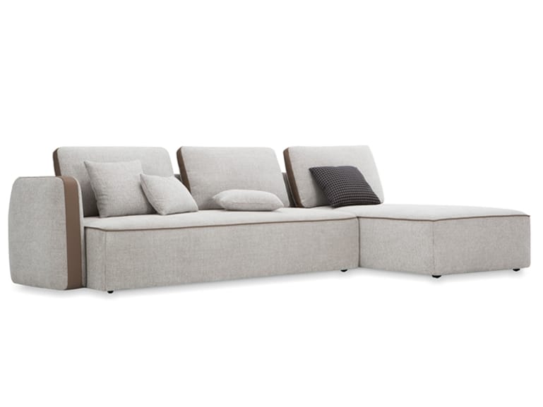 Тканевый диван с полуостровом Now & Future NEWCASTLE ARCH-00005892 - Вид №1
