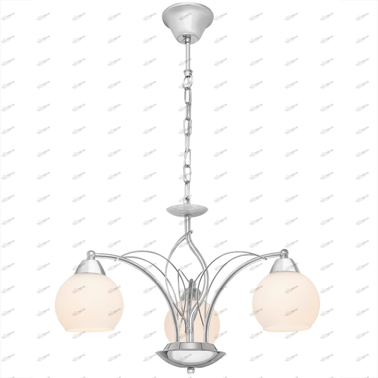 Подвесная люстра Silver Light Adele 138.54.3 SILVER LIGHT ADELE 186677 Белый