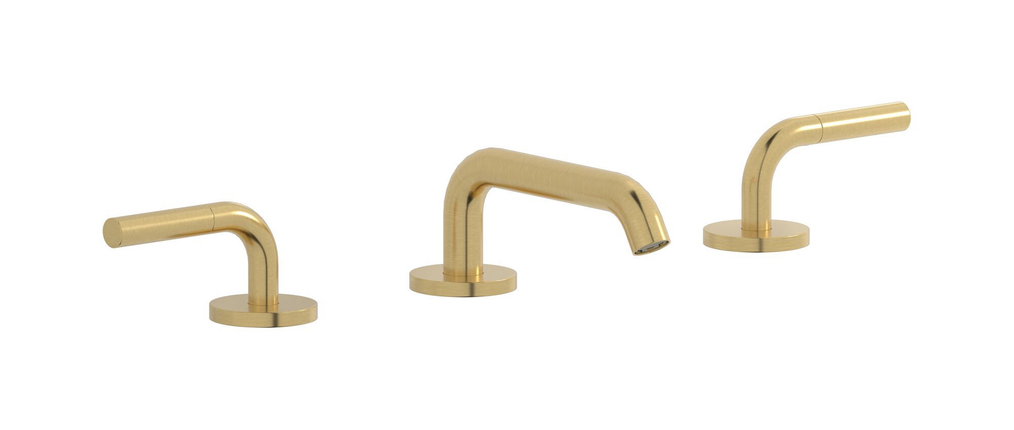 Смеситель для раковины с 3 отверстиями для пола с автоматическим сливом IB Milano Torino ARCH-00099826 - Вид №9