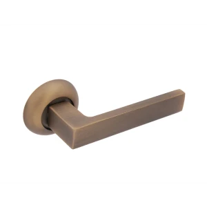 Дверные ручки Фабрика замков Ursula, без запирания, цвет кофе