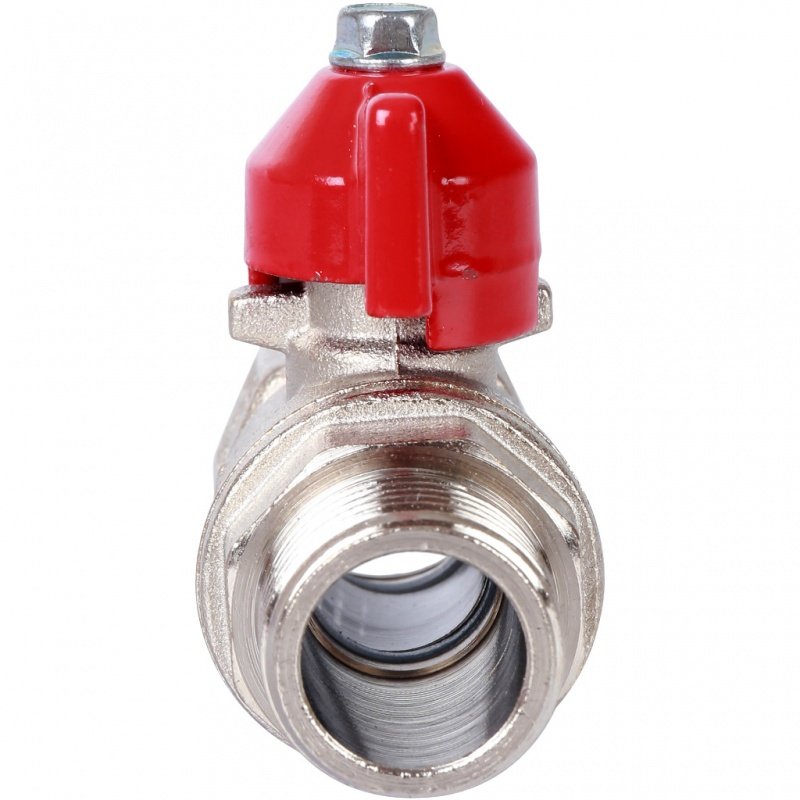 Кран шаровый STOUT ВН 1/2" стандартный проход, бабочка красная SVB1014000015 - Вид №2