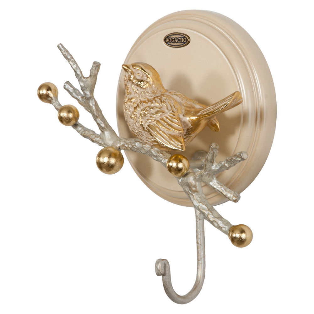 25004 Настенный крючок Терра Айвори BOGACHO 4627163961748 - Вид №1