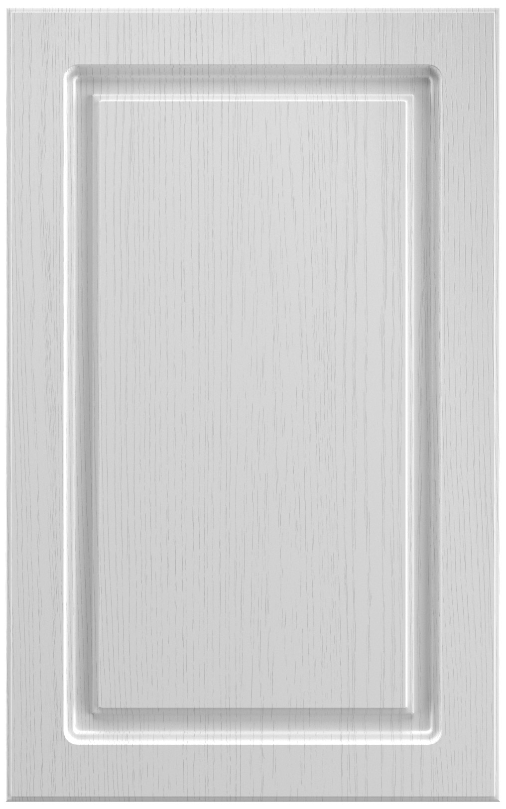 Фасады для кухни Классика Фрезеровка «Прямоугольник+» Белая структурная №511 SIDAK SIST1361-205