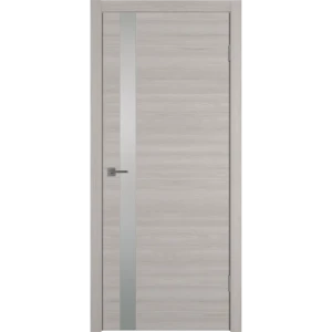 Комплект двери Канзас со стеклом 90x200 см ПВХ цвет дуб европейский серый без доборов